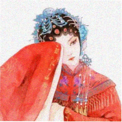 读者卡片的头像占位图，宣纸白底纹